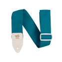 CORREA GUIT/ BAJO POLYPRO - VERDE AZULADO & BLANCO