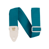 CORREA GUIT/ BAJO POLYPRO - VERDE AZULADO & BLANCO