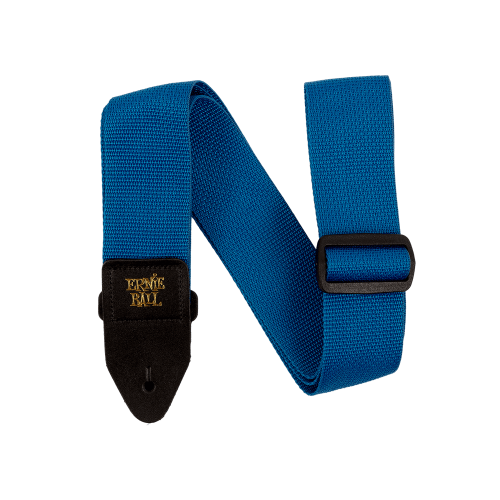 CORREA GUIT/ BAJO POLYPRO - AZUL PEARL & NEGRO
