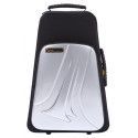 Estuche trompeta doble Bam Nuevo Trekking TREK3024S Silver carbon