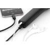 Micrófono Digital de mano de alta definición para iPhone, iPod touch, iPad y Mac Negro