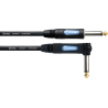 Cable de instrumento jack-jack Recto/Acodado de 6m