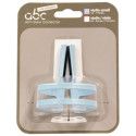 "Guía arco violín ABC corrector 1/4-1/16 azul"