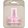 Guía para arco violín ABC corrector 1/4-1/16 rosa