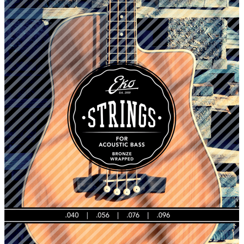 JUEGO BAJO ACÚSTICO BRONZE 80/20 MEDIUM 40-96