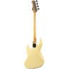 Bajo eléctrico Eko Starter JB300 tipo Jazz - Crema