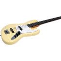 Bajo eléctrico Eko Starter JB300 tipo Jazz - Crema
