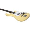 Bajo eléctrico Eko Starter JB300 tipo Jazz - Crema