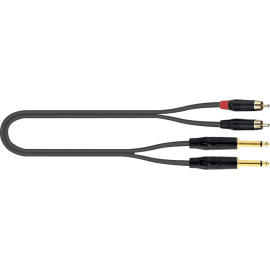 CABLE AUDIO PVC JACK(x2)-RCA(x2) - 3 m