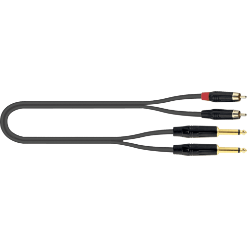 CABLE AUDIO PVC JACK(x2)-RCA(x2) - 3 m