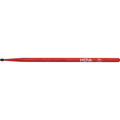 BAQUETAS 5A VF NOVA NYLON ROJA