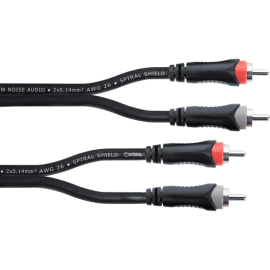 Cable de audio dual Rca/Rca 3m