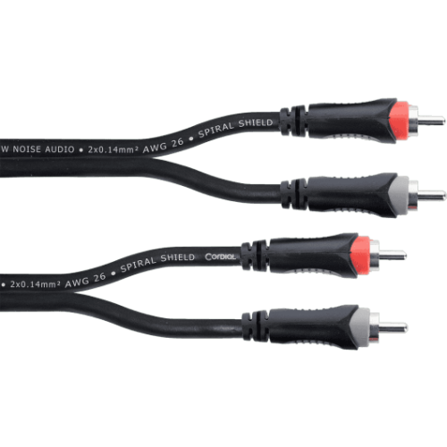 Cable de audio dual Rca/Rca 3m