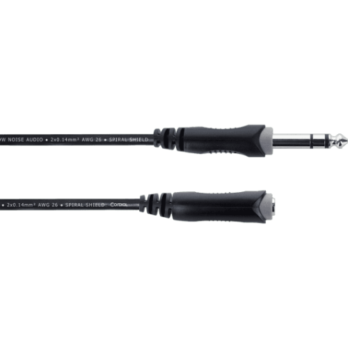 Cable de audio estéreo jack macho/hembra 5 m