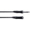 Cable de audio estéreo jack macho/hembra 5 m