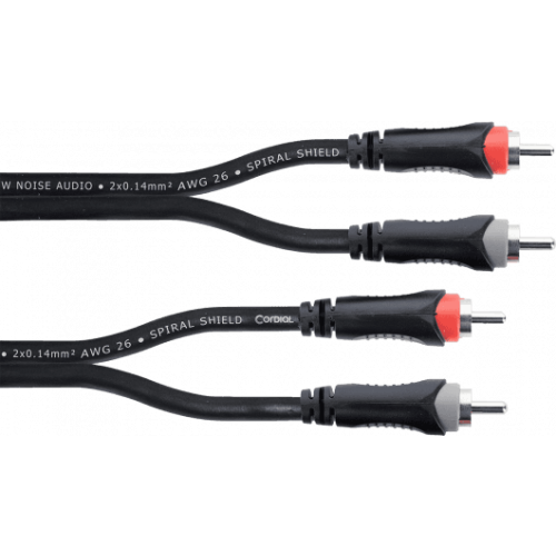 Cable de audio dual Rca/Rca 1 m