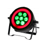 PAR LED 7X6W RGBW + ANILLO LED