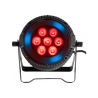 PAR LED 7X6W RGBW + ANILLO LED
