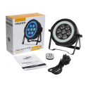 PAR LED 7X6W RGBW + ANILLO LED