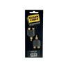 Adaptador de RCA macho a 2 RCA hembra