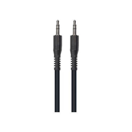 Cable de 1 metro de largo. Mini jack stereo macho a mini jack stereo macho
