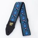 CORREA GUIT/ BAJO JACQUARD POLYPRO - "INDIGO ORCHID"