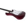 Guitarra eléctrica Eko Starter ST100 formato 3/4 tipo Strat - Roja Cromo