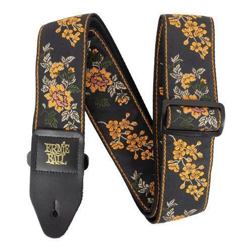 CORREA EB GUIT/ BAJO JACQUARD - TANGERINE BLOSSOM