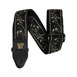 CORREA EB GUIT/ BAJO JACQUARD - BLACK PLEASANT PHEASANT