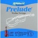 Corda Violí D'addario Prelude Mi 3/4