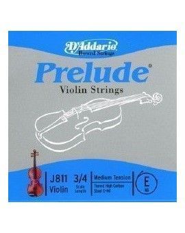 Corda Violí D'addario Prelude Mi 3/4