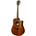 GUITARRA ACÚSTICA LÂG DREADNOUGHT CUTAWAY A/E TRAMONTANE 98 - CAOBA