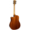GUITARRA ACÚSTICA LÂG DREADNOUGHT CUTAWAY A/E TRAMONTANE 98 - CAOBA