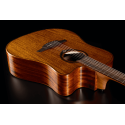 GUITARRA ACÚSTICA LÂG DREADNOUGHT CUTAWAY A/E TRAMONTANE 98 - CAOBA