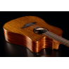 GUITARRA ACÚSTICA LÂG DREADNOUGHT CUTAWAY A/E TRAMONTANE 98 - CAOBA