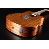 GUITARRA ACÚSTICA LÂG DREADNOUGHT CUTAWAY A/E TRAMONTANE 98 - CAOBA