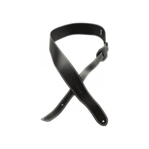 CORREA GUIT/BAJO CUERO SLIM - NEGRO