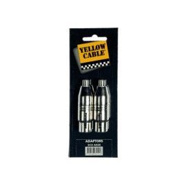 Adaptador de RCA hembra a 2 XLR hembra