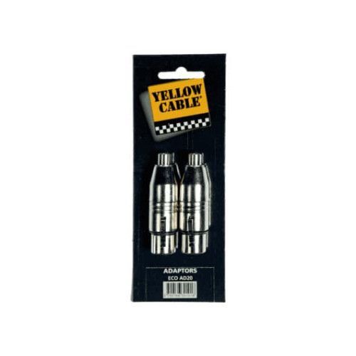 Adaptador de RCA hembra a 2 XLR hembra