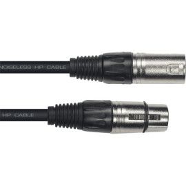 Cable de altavoz de 10 metros de largo. 2 conectores de tipo XLR
