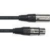 Cable de altavoz de 10 metros de largo. 2 conectores de tipo XLR