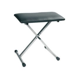 Asiento ajustable para teclado. En titanio