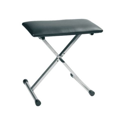 Asiento ajustable para teclado. En titanio
