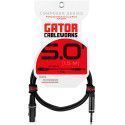 Cable micrófono XLR hembra/jack - 1,5 m