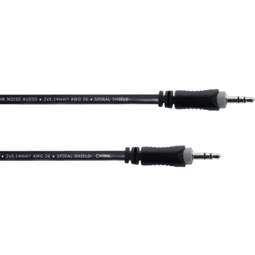 Cable de audio minijack estéreo de 1,5 m