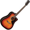 GUITARRA ACÚSTICA DREADNOUGHT RANGER 6 A/E CUTAWAY - Brown Sunburst