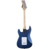 Guitarra eléctrica Eko Starter ST100 formato 3/4 tipo Strat - Azul Metálico