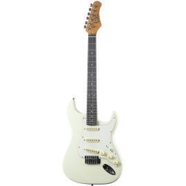 Guitarra eléctrica Eko Starter ST300 tipo Strat - Blanco Olímpico