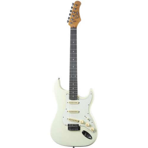 Guitarra eléctrica Eko Starter ST300 tipo Strat - Blanco Olímpico