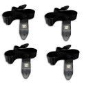 CORREA GUIT/ BAJO POLYPRO - NEGRA Pack 36 Unds.